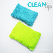 Kitchen Cleaning Scourer Microfiber Wire Sponge Pad Set